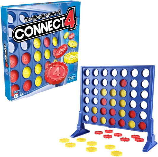 The Classic Game of Connect 4 Strategy Board Game, 2 Players, Ages 6 and Up