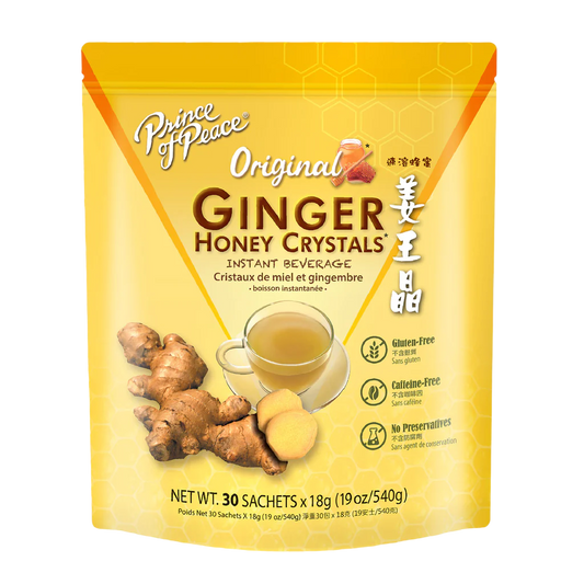 Prince of Peace Instant Ginger Honey Crystals - 30 Sachets